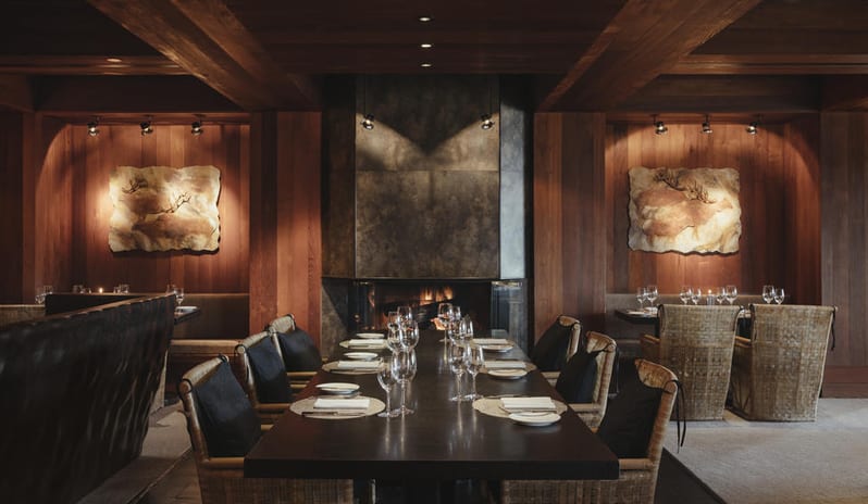 Amangani Dining Interior